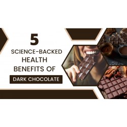 5 Science-Backed Health Benefits of Dark Chocolate